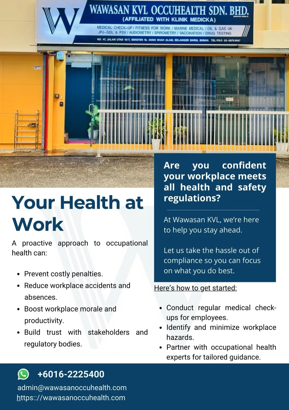 Pre-Employment Medical Check OHD Clinic Newsletter